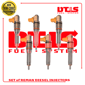 1825900 MX13 & MX10  – 6 Injectors Set – $1,800.00 + $1,200.00 Core Free Shipping in all orders