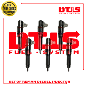 1972591 MX13 & MX10  – 6 Injectors Set – $1,800.00 + $1,200.00 Core Free Shipping in all orders