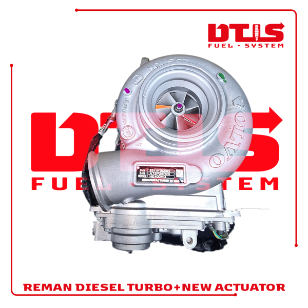 REBUILT VOLVO D13H/D13J/EPA10/EPA14 #85141060 TURBO HE400VG/HE451VE - $2,700.00+$600.00 CORE DEPOSIT - NEW CALIBRATED ACTUATOR INCLUDED - Image 2