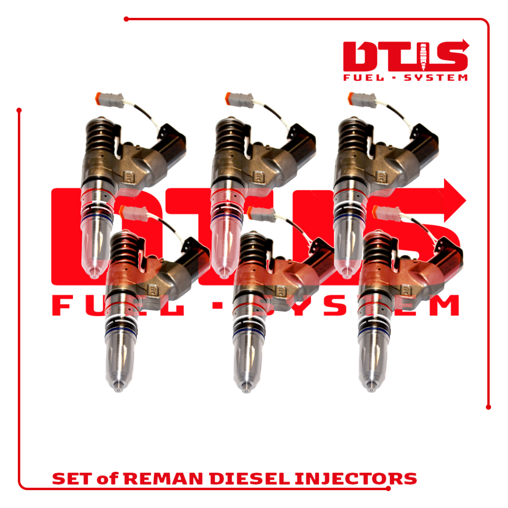 3411757 (M11) 6 Injectors Set 1200.00 + 900.00 Core Free