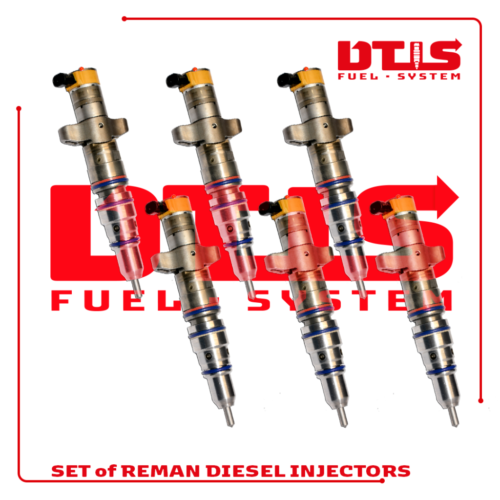 10R4762 (C7) 6 Injectors Set 1,800.00 + 1,200.00 Core Free