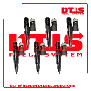 EX631011 - John Deere -6 Injectors set – $2,100.00+$1,200.00 Core Charge Free Shipping in all orders