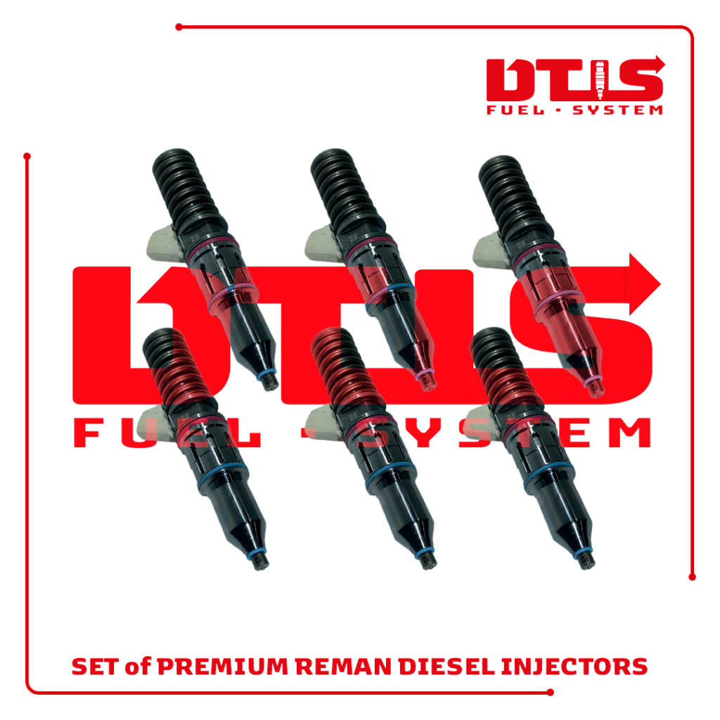 Price R Power Injector 20R1309 (C-18) - Set of Premium Reman Diesel Injectors – 6 Injectors ...