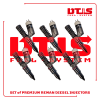 10R3265 (C-16/C-18) - Set of Premium Reman Diesel Injectors – 6 Injectors Set – $1,500.00 + $1,200.00 Core Free Shipping in all orders