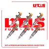10R7222 - Set of Premium Reman Diesel Injectors - 6 Injectors Set - $1,800.00 + $1,200.00 Core Free Shipping in all orders