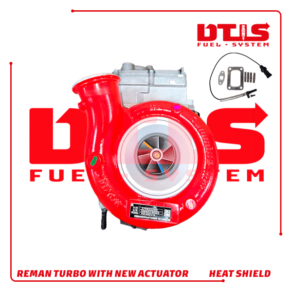 CUMMINS Holset 6.7 ISB #3798318RX HE351VE (2013-2017) – $2,900.00+$600.00 CORE – NEW CALIBRATED ACTUATOR & INSTALLATION ACCESSORY KIT INCLUDED - HEAT SHIELD <b style="color: red;">(Offer $2,465 + $600 Core)</b> - Image 2