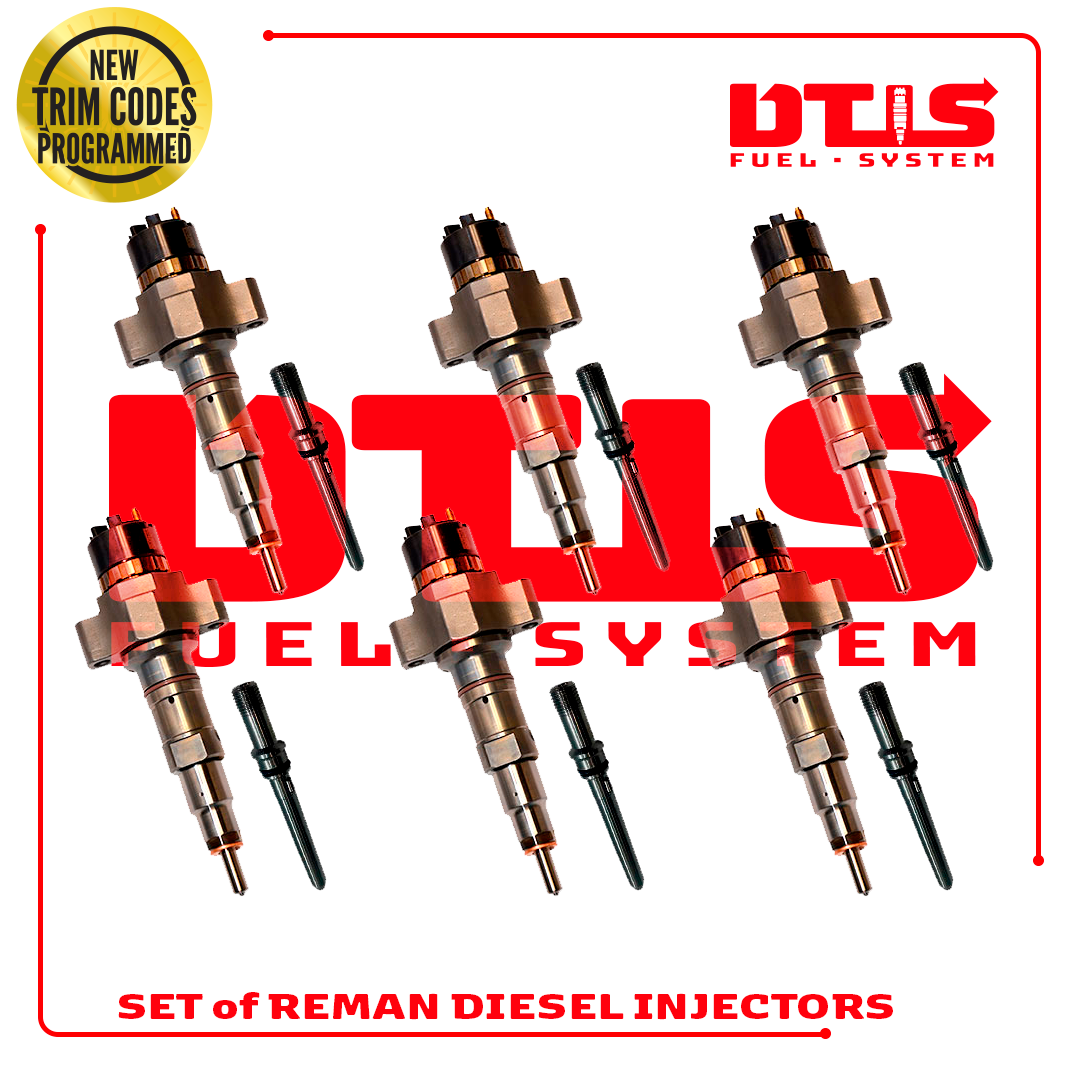 5579401 ISL - 6 Injectors Set - $2,100.00 + $900.00 Core Free Shipping in all orders