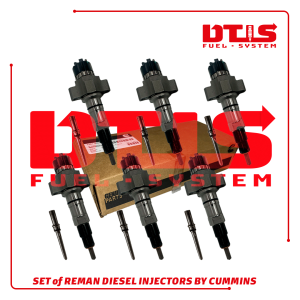 5579401 ISL – SET OF REMAN DIESEL INJECTORS BY CUMMINS – 6 Injectors Set FUEL SUPPLY INCLUDED- $6,600.00 + $900.00 Core Free Shipping in all orders <b style="color: red;">(Offer $5,610.00 + $900 Core)</b>