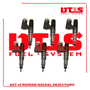 EX631010 - John Deere -6 Injectors set – $2,100.00+$1,200.00 Core Charge Free Shipping in all orders